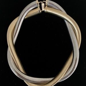 Vintage 2 Strands Napier Necklace